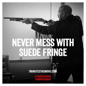 Never Mess with Suede Fringe - 7 Minutes